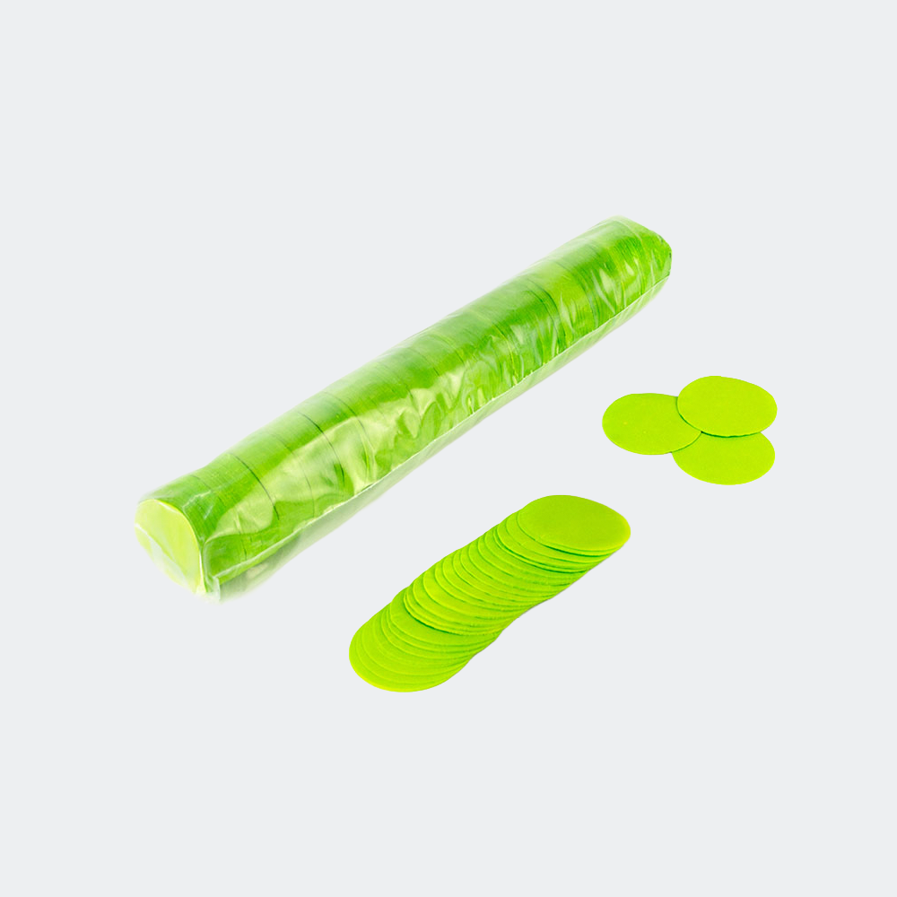 CONFETI REDONDO  42 mm BIODEGRADABLE