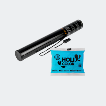 Cañón eléctrico carga holi  40 cm