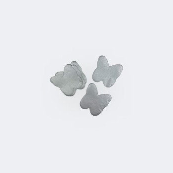 CONFETI EN FORMAS PLATEADO BIODEGRADBLE METALIZADO