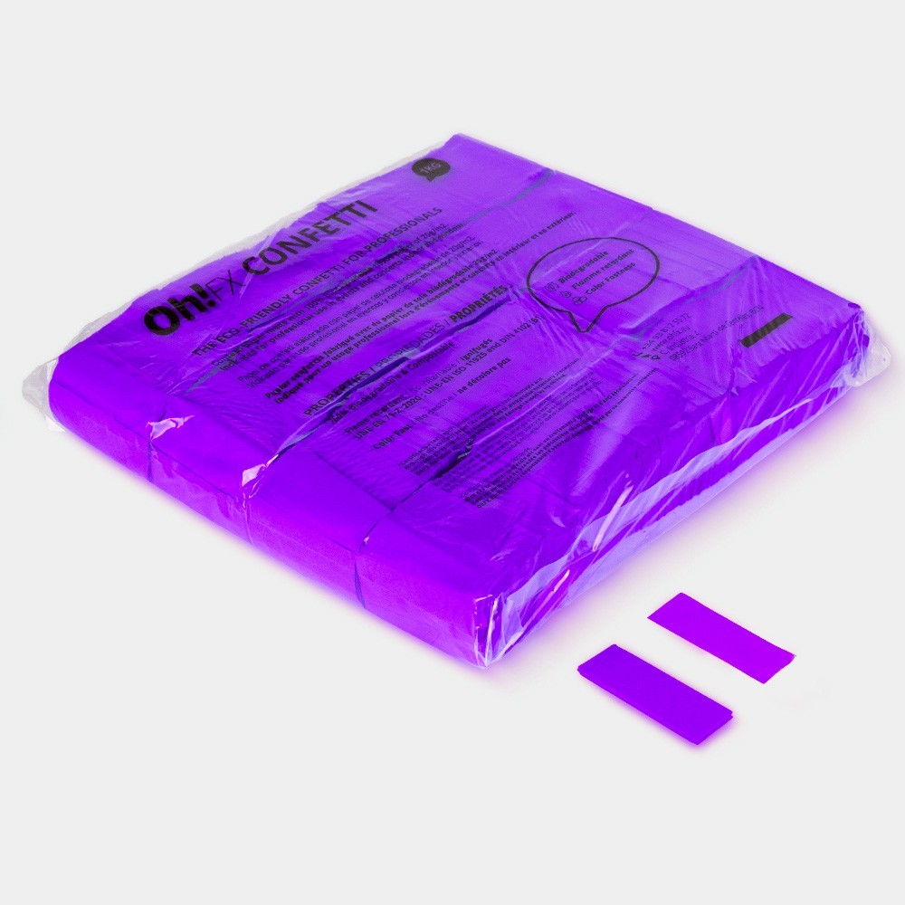 CONFETI RECTANGULAR BIODEGRADABLE