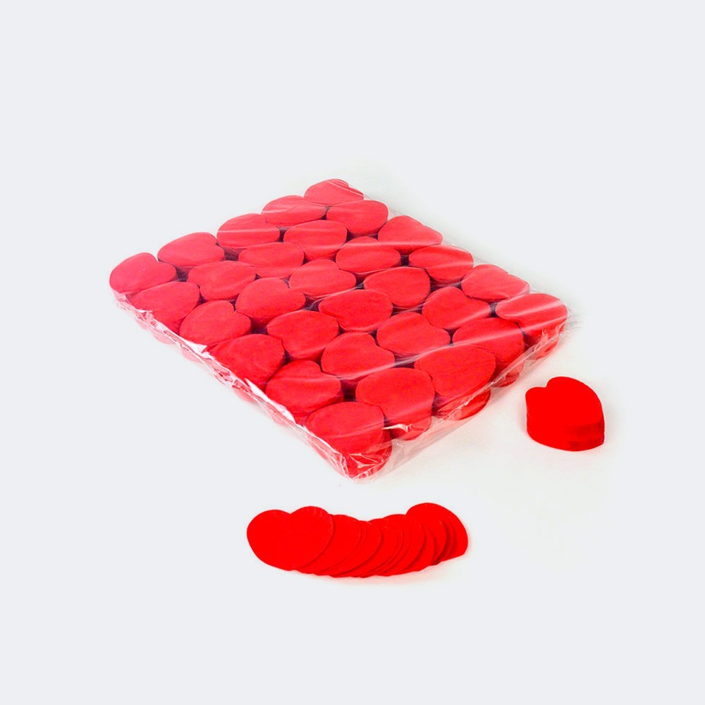 CONFETI EN FORMA DE CORAZÓN 55 mm BIODEGRADABLE