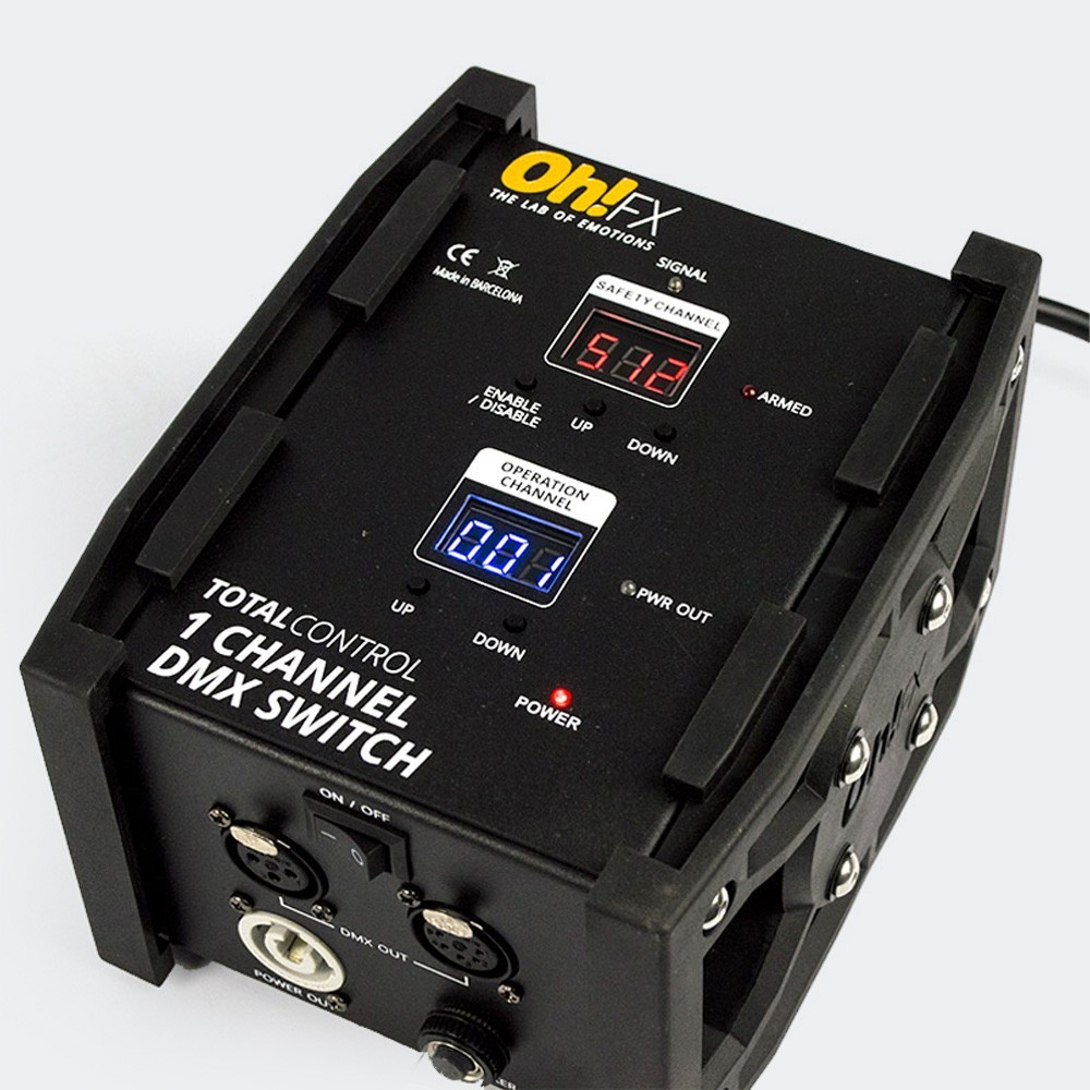 1 CHANNEL DMX SWITCH