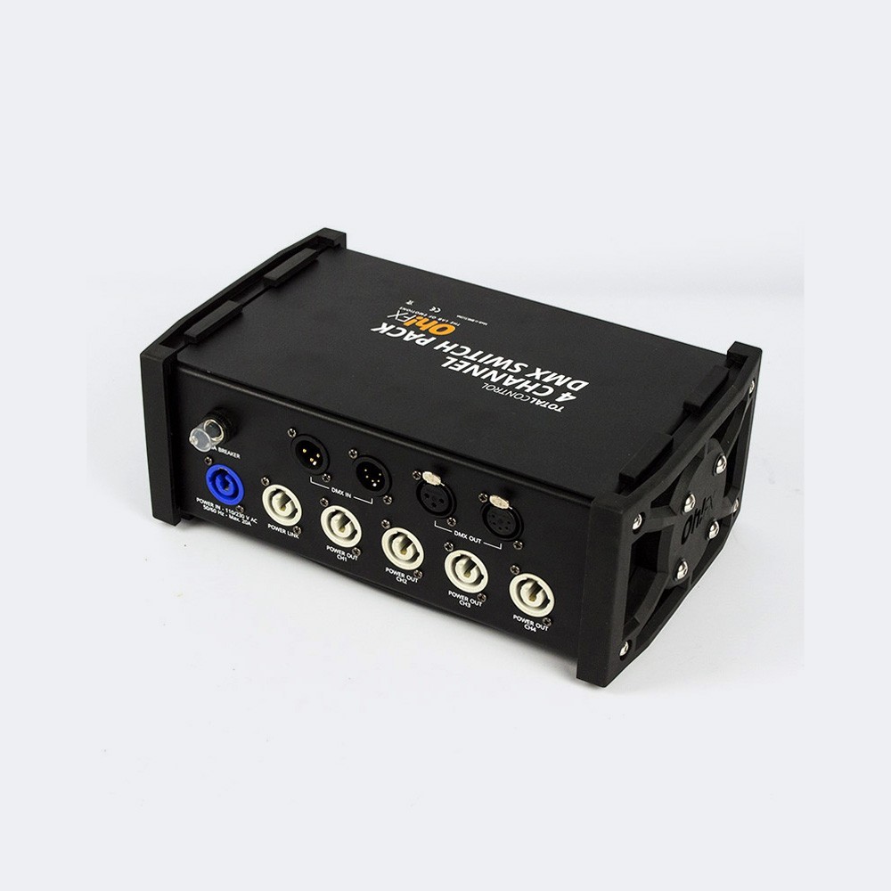 4 CHANNEL DMX SWITCH PACK