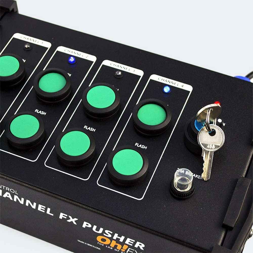 4  CHANNEL FX PUSHER
