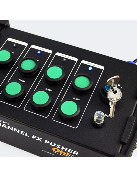 4  CHANNEL FX PUSHER