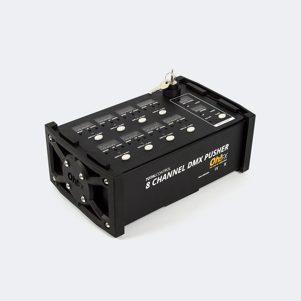 8 CHANNEL DMX PUSHER