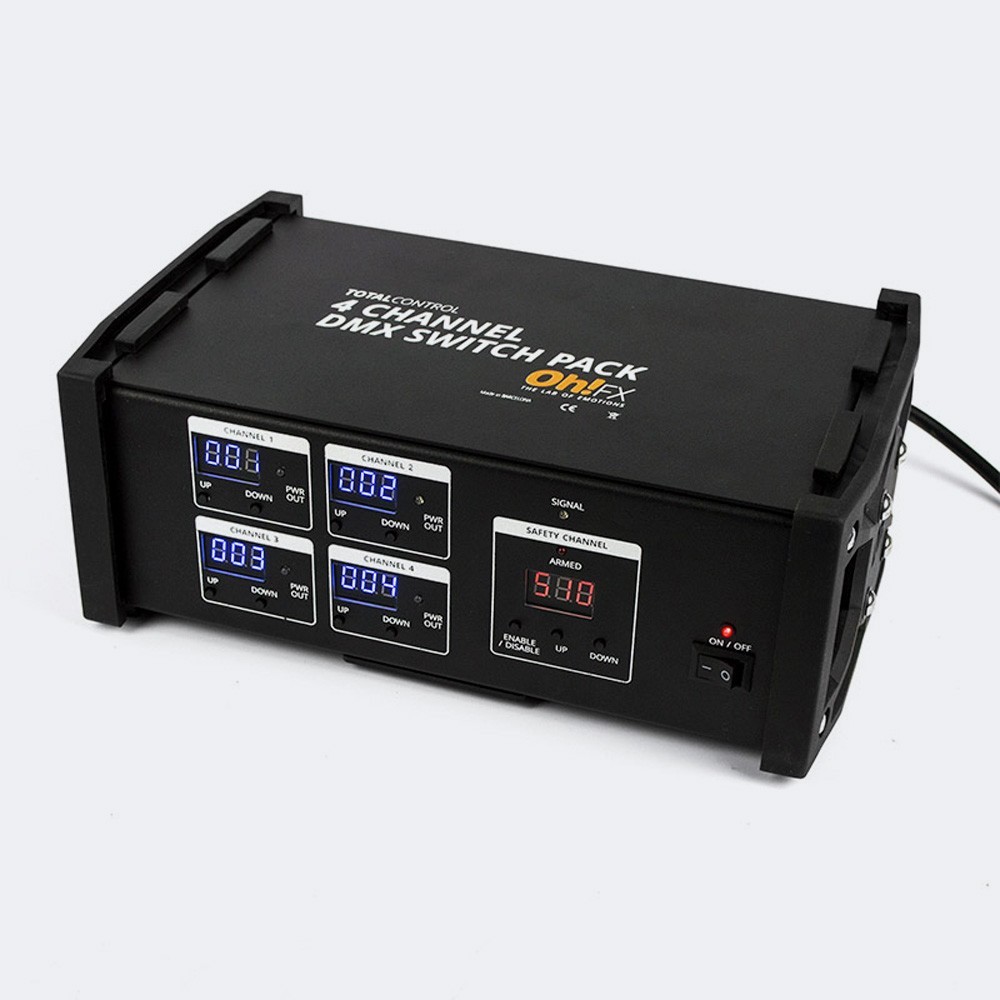 4 CHANNEL DMX SWITCH PACK