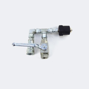 ADAPTADOR 90º BOTELLA CO2 CON PURGADOR