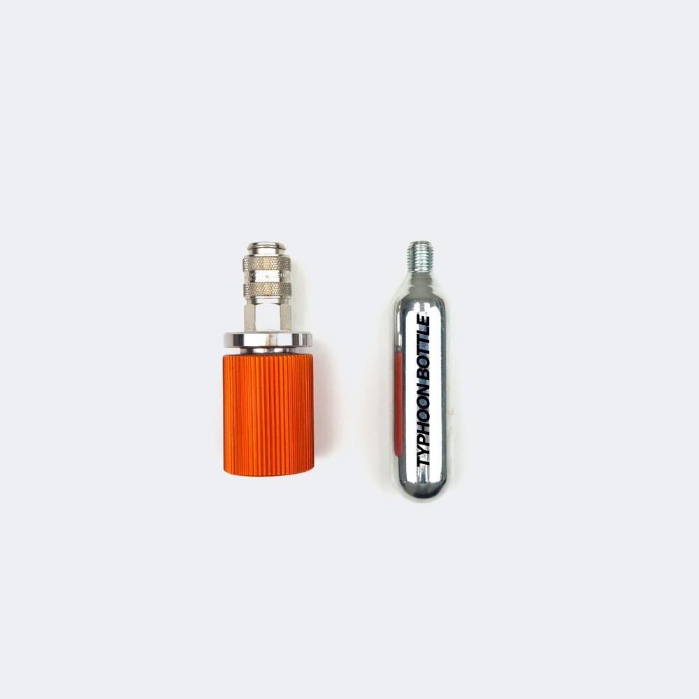 ADAPTADOR Y CARGAS DE CO2 PARA THYPOON