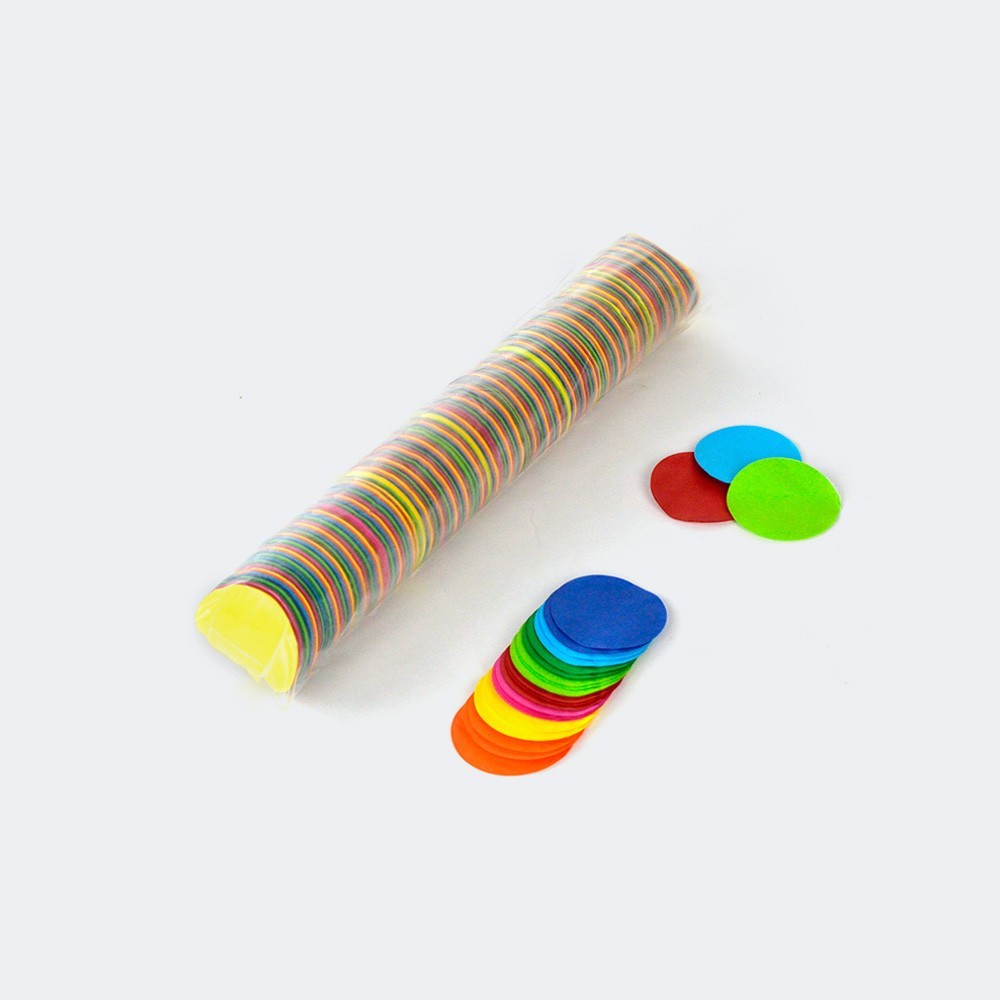 CONFETI REDONDO  42 mm BIODEGRADABLE