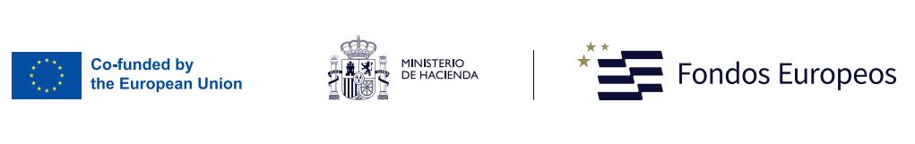 Cofinanciado por la Unión Europea, Ministerio de Hacienda y Fondos Europeos