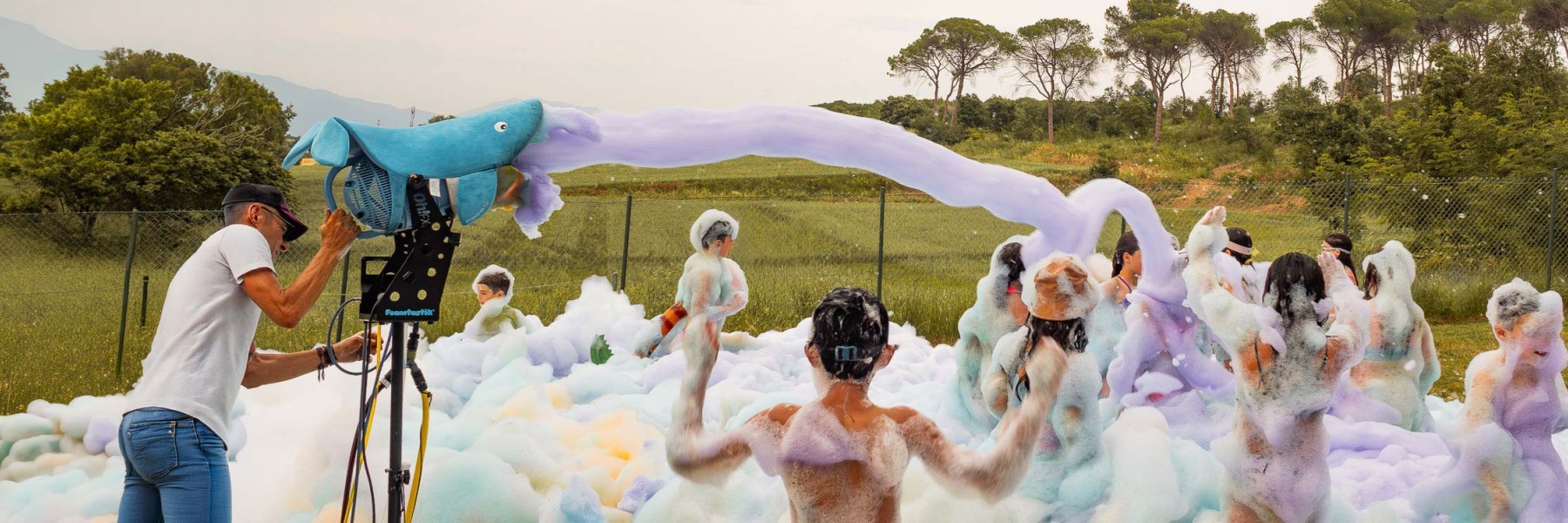 Oh!FX presenta Color Mixer, el accesorio que transforma los eventos y fiestas de espuma